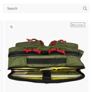 Topo Design Messenger/Backpack Olive Green. Brand new!